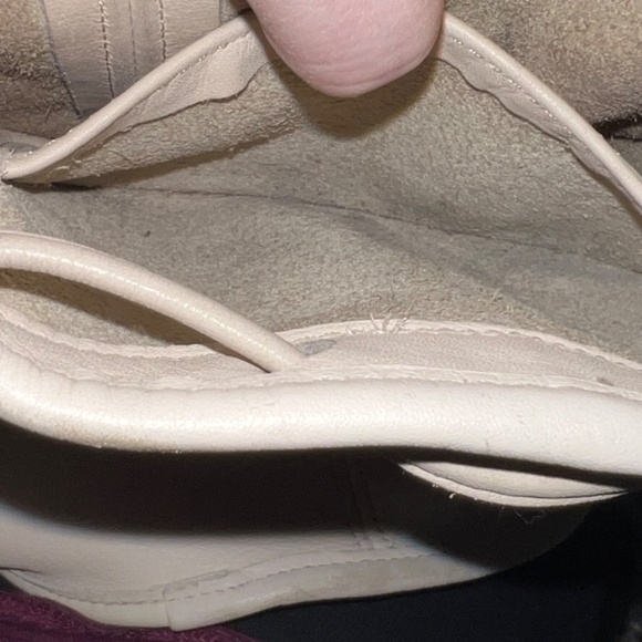 Vintage Coach Pocket Drawstring 4020 Crossbody Bag Bone Pre 94 USA - Picture 11 of 12